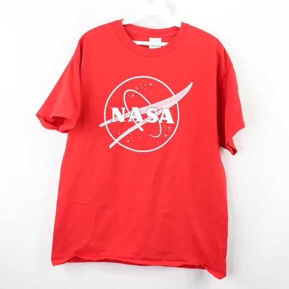 nasa red shirt